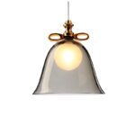 пендант moooi bell small smoke/gold