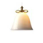 пендант moooi bell small white/gold