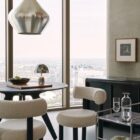 маса tom dixon slab large round black