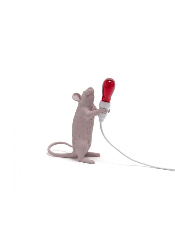 настолна лампа seletti mouse step love usb