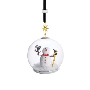 коледна украса michael aram snowman snow globe