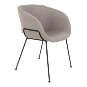 стол zuiver feston armchair fab grey