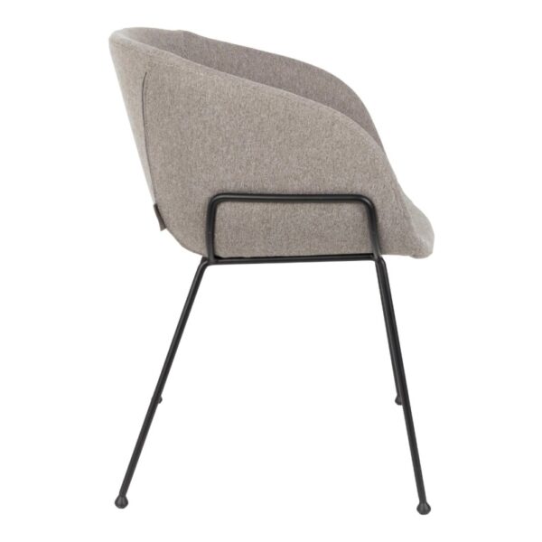 стол zuiver feston armchair fab grey