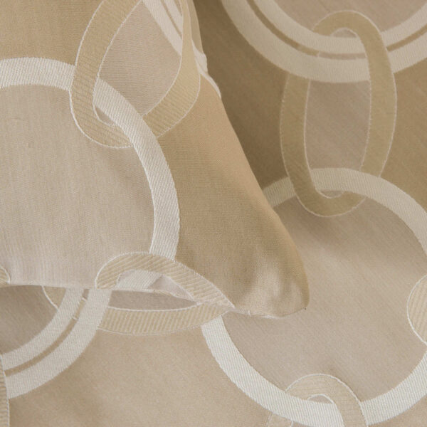 декоративна възглавница frette luxury chains beige/ivory