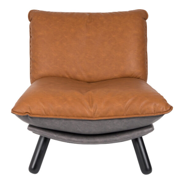стол zuiver lazy sack lounge ll brown