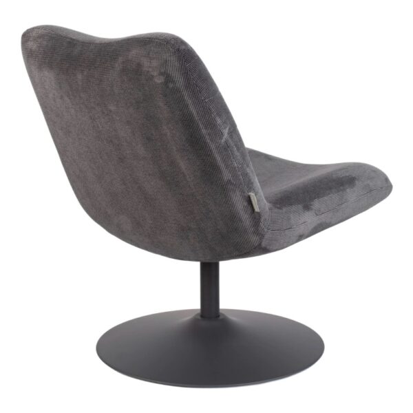 стол zuiver bubba lounge dark grey