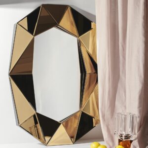 огледало reflection copenhagen diamond large bronze
