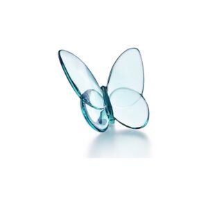 декорация baccarat papillon lucky butterfly turquoise