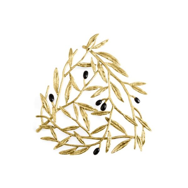 подложка michael aram olive branch trivet