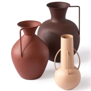комплект вази pols potten roman cognac set 3