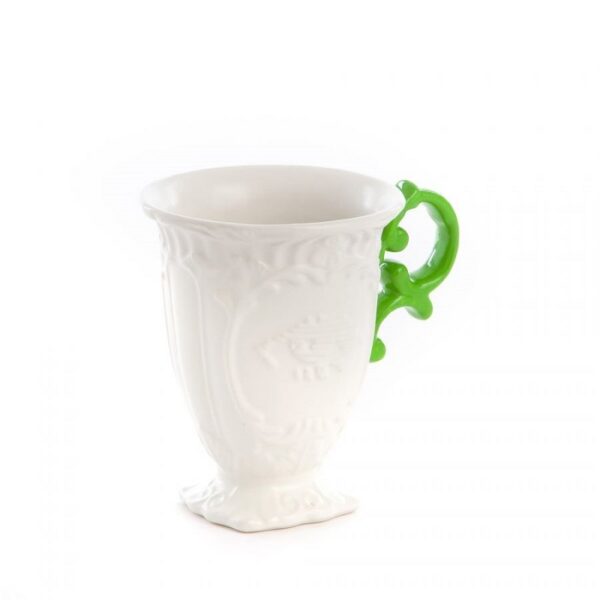 чаша seletti i-wares i-mug green