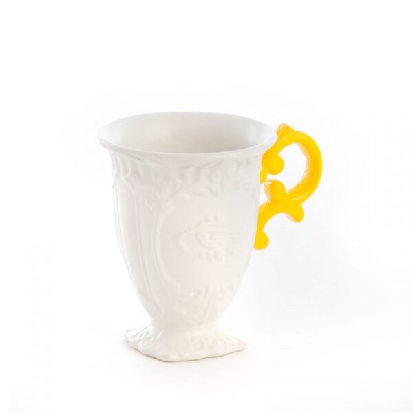 чаша seletti i-wares i-mug yellow