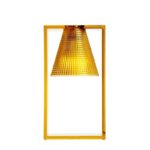 настолна лампа kartell light-air transparent amber
