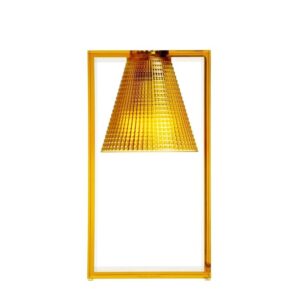 настолна лампа kartell light-air transparent amber