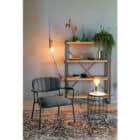 кресло white label living jolien armchair gold pink