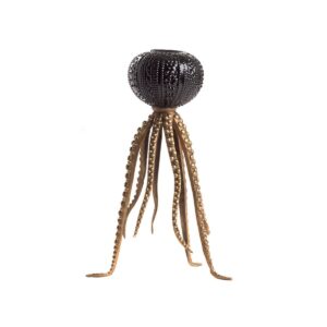 свещник asiatides octopus bronze black s