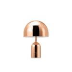 настолна лампа tom dixon bell portable led copper