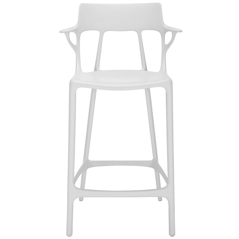 стол kartell a.i. stool recycled white