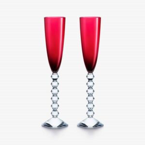 чаши за шампанско baccarat vega flutissimo red