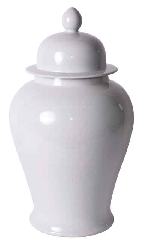 буркан asiatides temple jar white ls