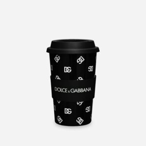 чаша dolce gabbana dg logo ceramic office mug