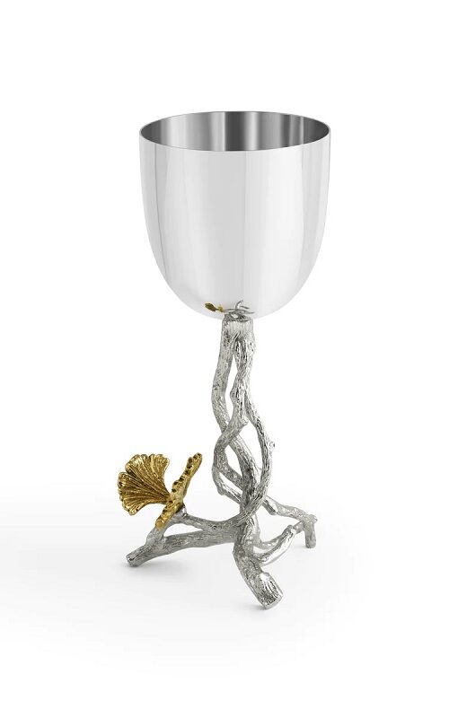 чаша за тостове michael aram butterfly gingko luxe celebration cup