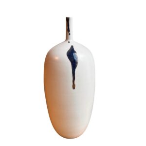ваза asiatides long blue white gold