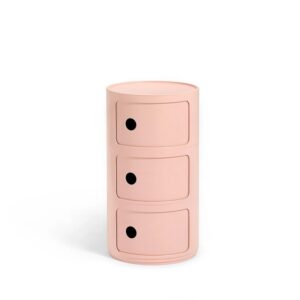 шкаф kartell componibili bio 3 elements pink