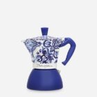 кафеварка dolce gabbana bialetti moka induction blu mediterraneo large