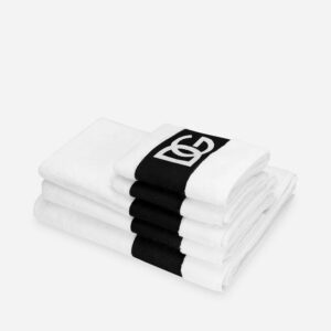сет от 5 броя кърпи dolce gabbana dg logo terry cotton