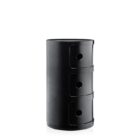 шкаф kartell componibili classic 3 elements black