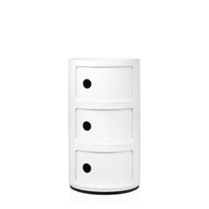 шкаф kartell componibili classic 3 elements white