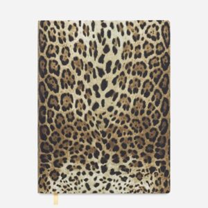 тетрадка dolce gabbana leopard blank large