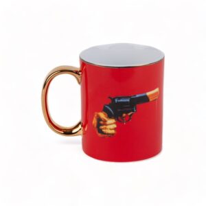 чаша seletti porcelain mug revolver