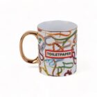 чаша seletti porcelain mug snakes