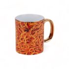 чаша seletti porcelain mug spaghetti