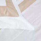 калъфка за възглавница frette bicolore boudoir white savage beige 30x40