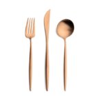 нож cutipol moon matte copper dinner