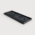 поднос ethnicraft charcoal mirror valet l