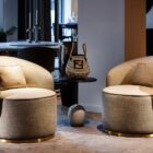 кресло fendi casa annabelle salina beige