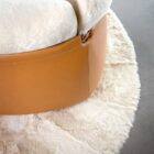 кресло fendi casa poltrona peekasit pelle ivory merinos