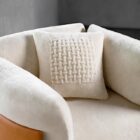 кресло fendi casa poltrona peekasit pelle ivory merinos