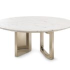 трапезна маса fendi casa ford d180 marble with lazy susan d90