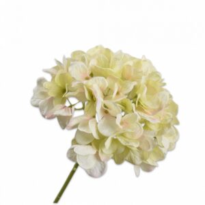 цвете silk-ka hydrangea stem green 58cm