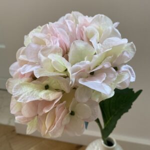 цвете silk-ka hydrangea stem pink 63cm