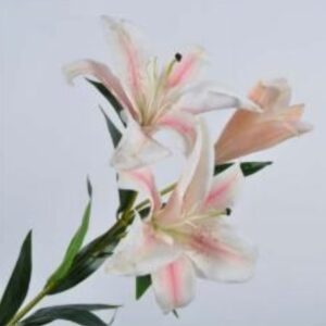 цвете silk-ka lily stem pink 90cm