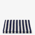 хавлиена кърпа fendi casa pequin navy white 100x170