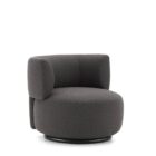 кресло kartell k-waiting boucle grey