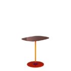 помощна маса kartell thierry rectangular bordeaux