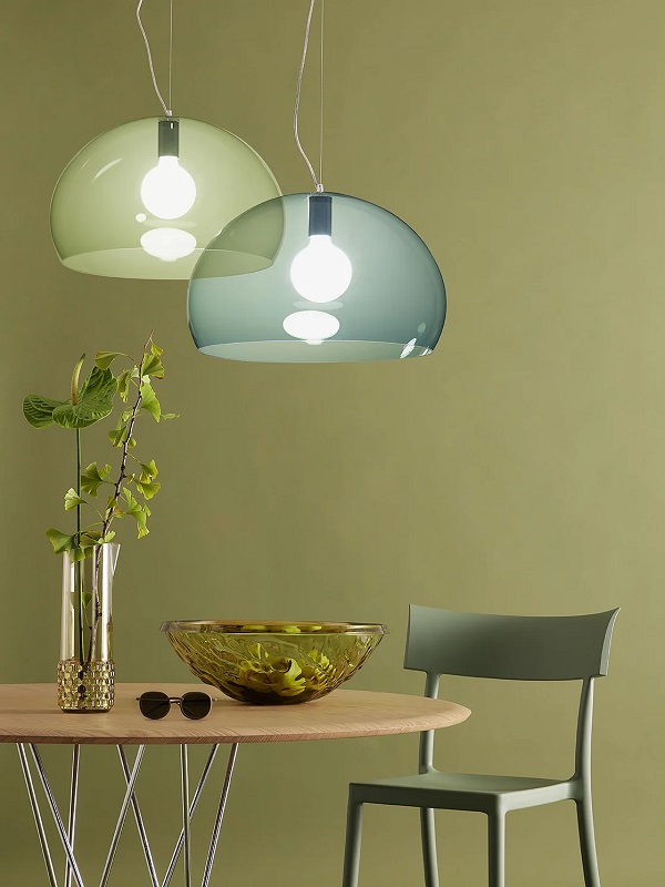пендант kartell fly transparent